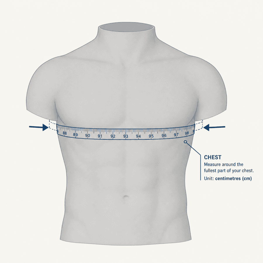 How to measure your bust