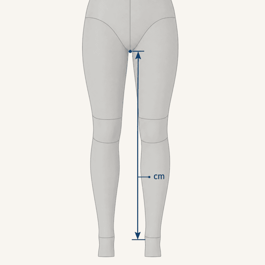 How to measure your inseam